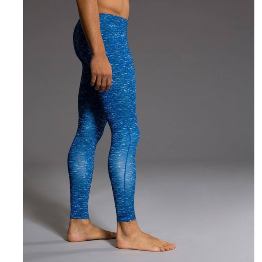 Onzie Men's Hot Yoga Legging in Earthquake